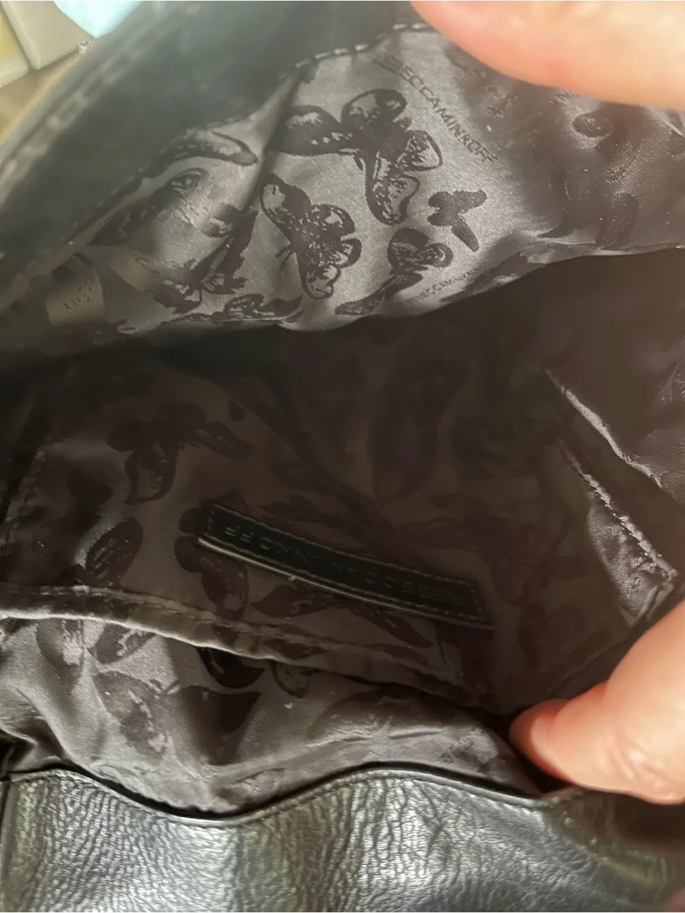 Rebecca Minkoff Leather and Chains Backpack